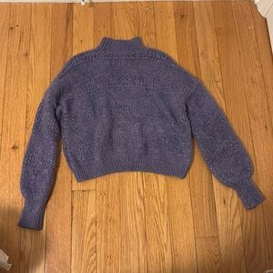 women’s purple sweater